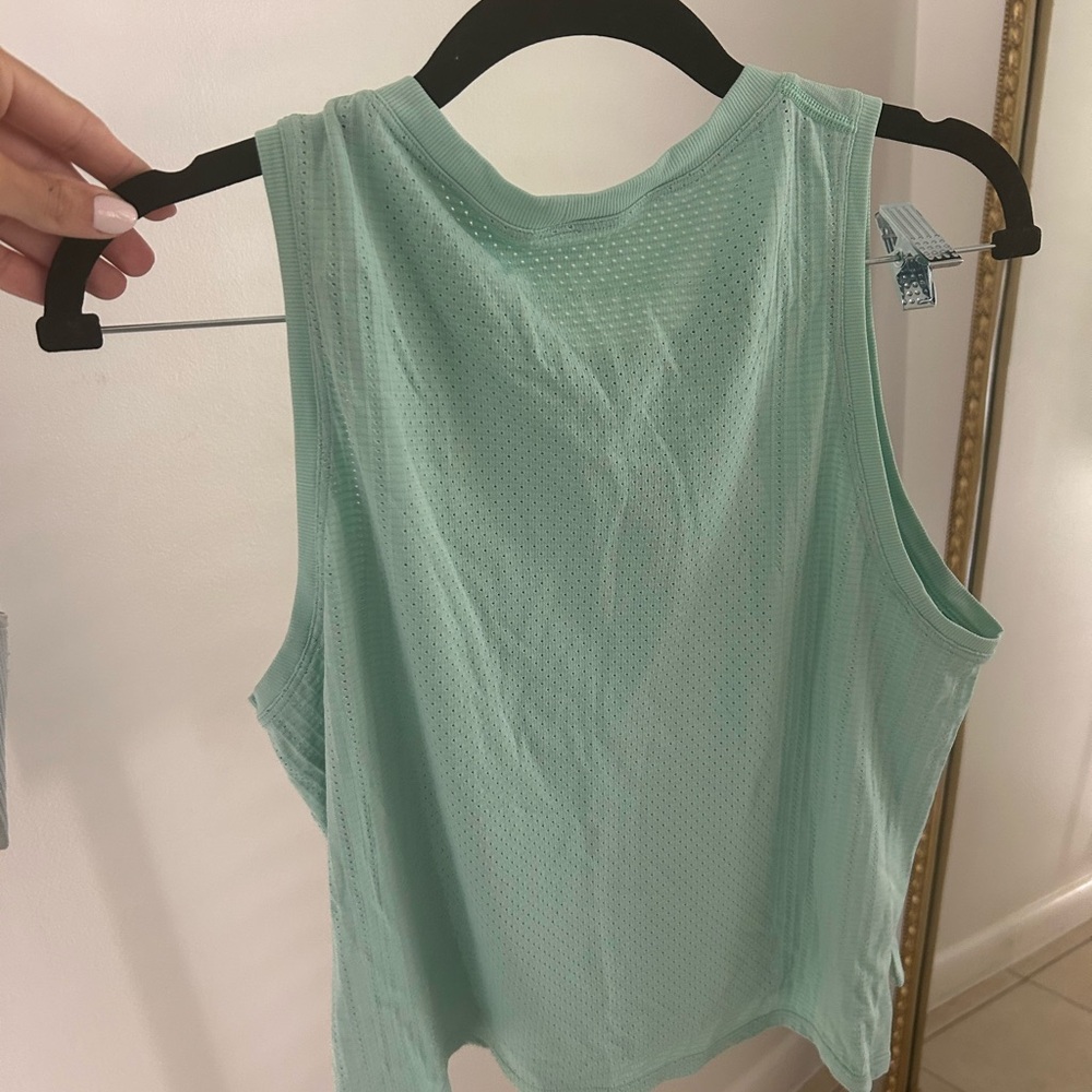Mint Green Sleeveless Top